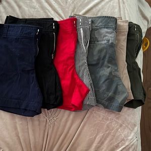 7 pairs of New York and Co shorts. Sold as a group
